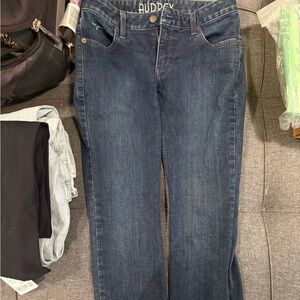 Kimes Ranch Women's Classic Dark Blue Straight Leg Jeans